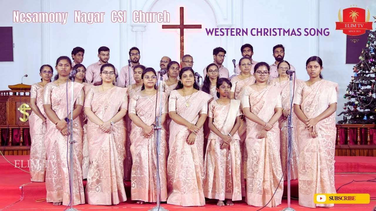 Nesamony Nagar CSI Church Choir | Western Christmas Song | Carol Service