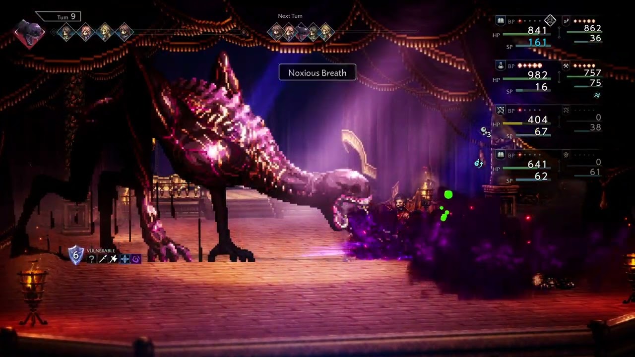 Octopath Zero - Auguste the Prince of Thieves Boss Fight | Master of Fame 3 (No Commentary)