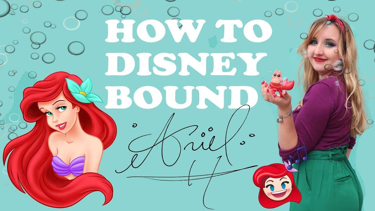 How to Disneybound Ariel and Making-of of my video with Disneyland Paris!