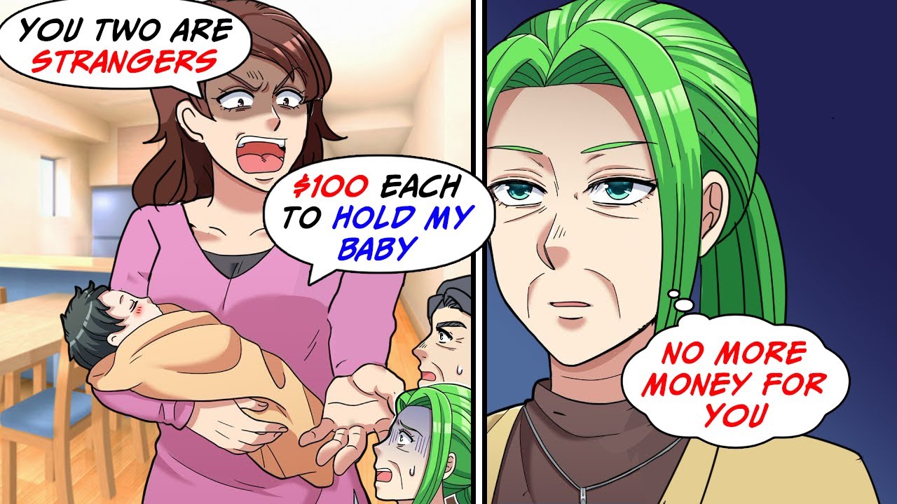 I went to see my son's child, but his wife won't let me into the house