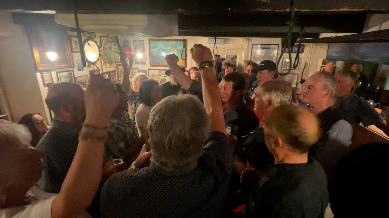 Sea shanties with Cadgwith Singers at the Cadgwith Cove Inn