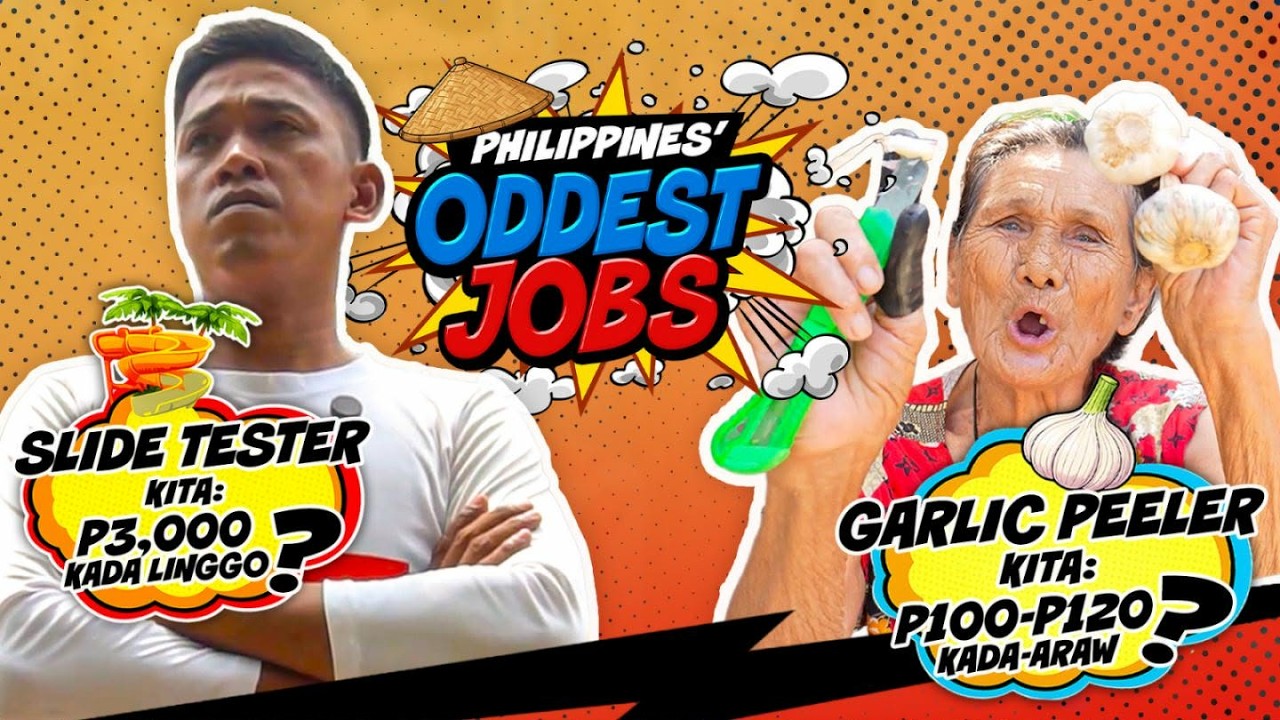 EP 1: Garlic Peeler and Slide Tester &mdash; Philippines' Oddest Jobs | ABS-CBN News
