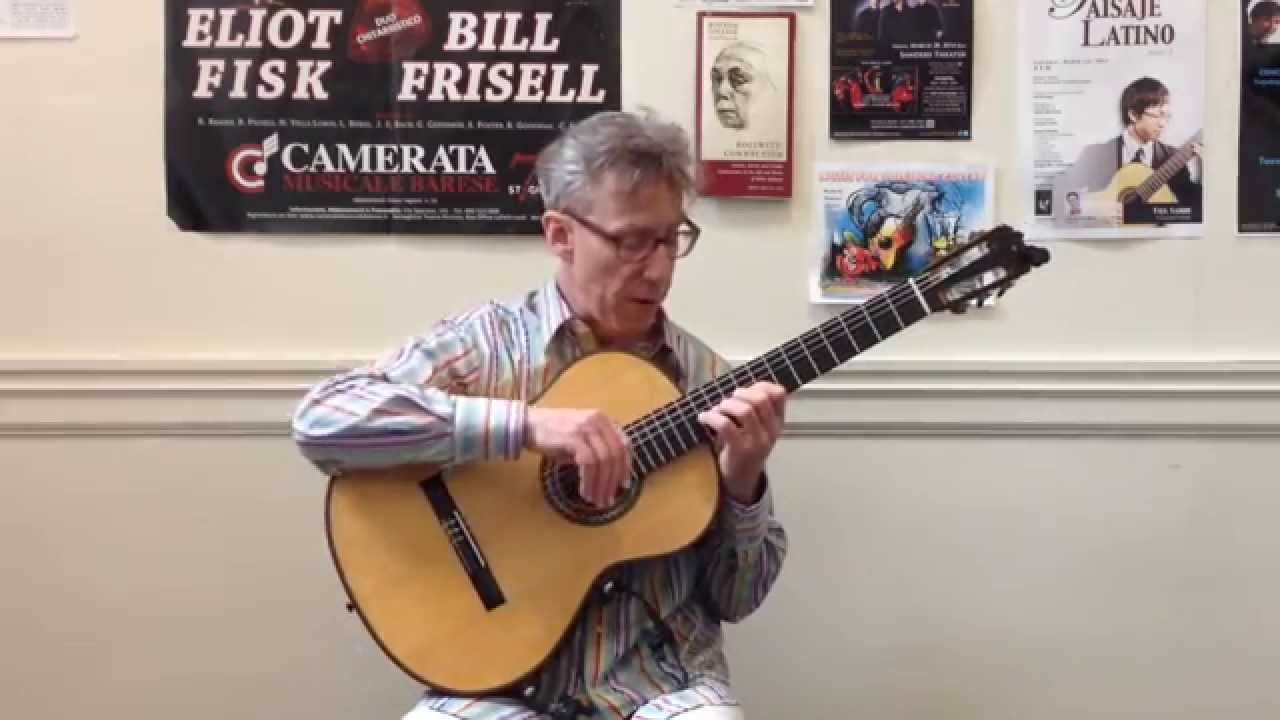 The One Inch Punch - guitarist left hand training with Eliot Fisk