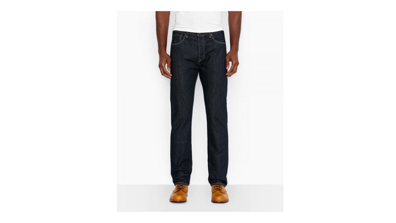 Джинсы Levis 501 Original Fit Jeans -Clean Rigid