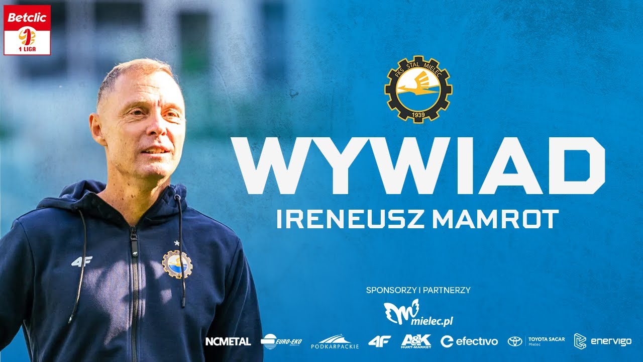 WYWIAD | Ireneusz Mamrot przed meczem  z Miedzią Legnica
