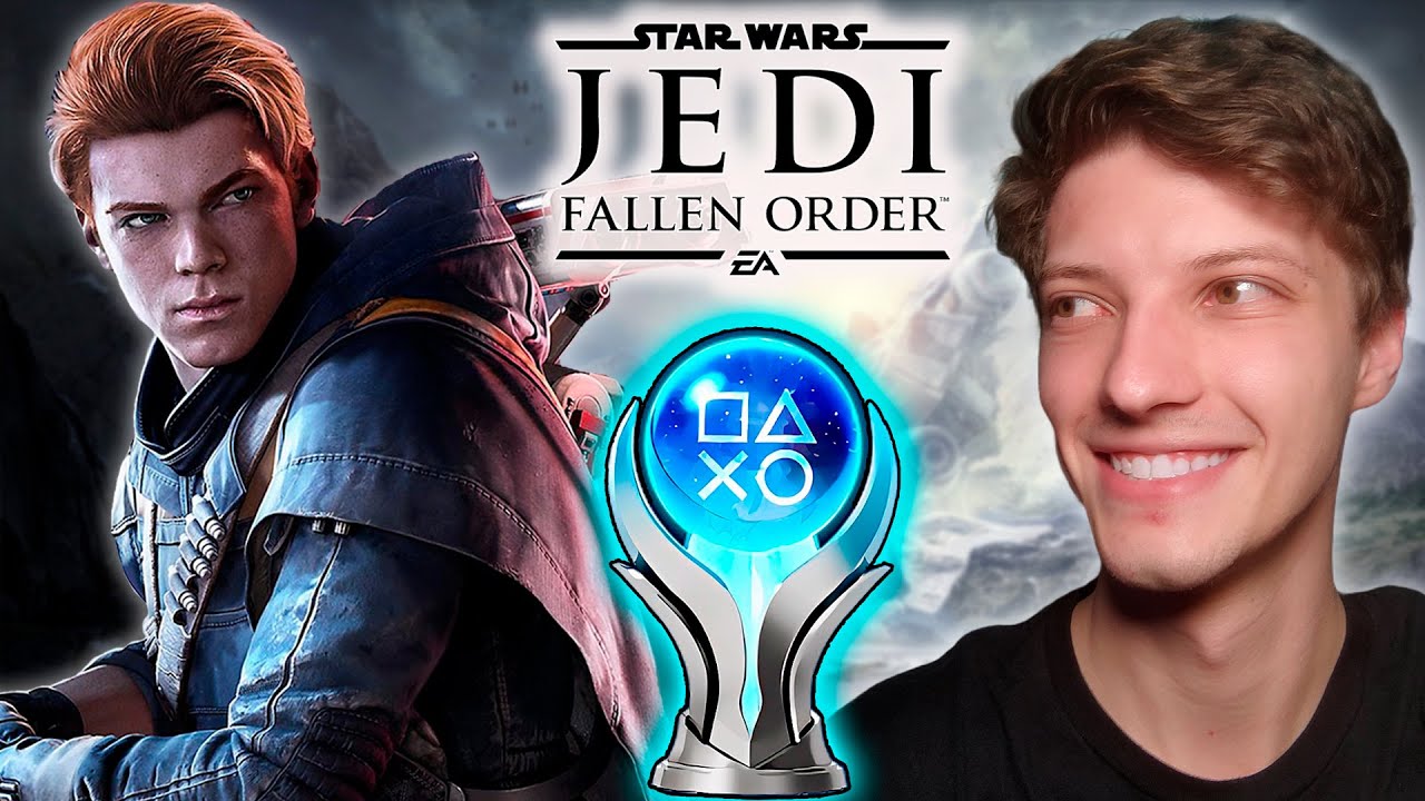 A PLATINA QUE REDESPERTOU O MEU GOSTO POR STAR WARS! (STAR WARS JEDI: FALLEN ORDER) - REVI PLATINA