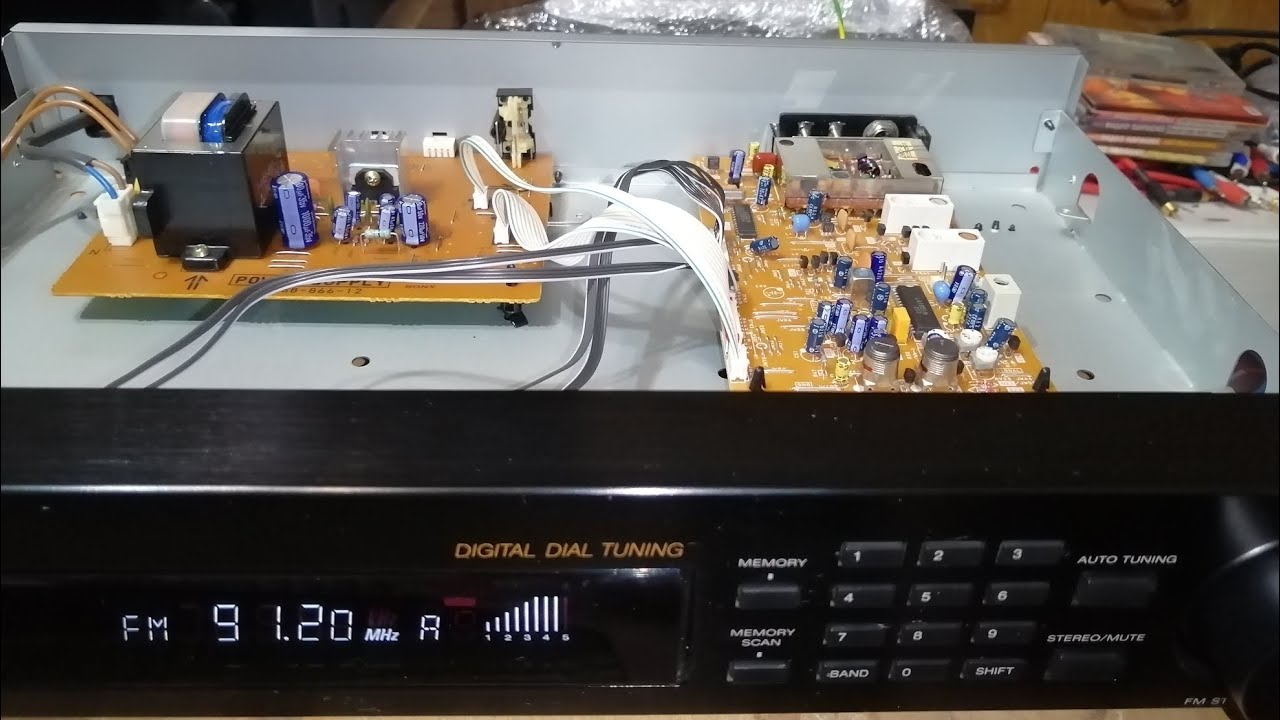 Тюнер Sony ST-S170 Что внутри тюнера 🤔