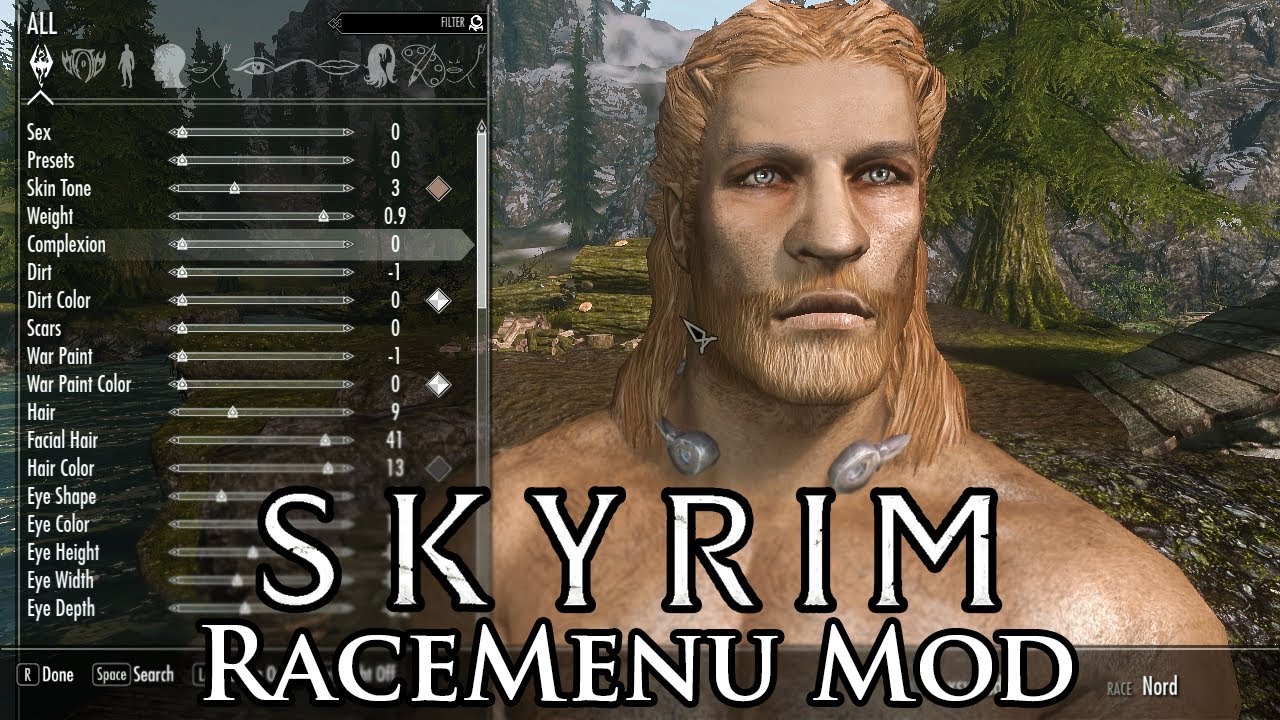 Skyrim Mod: RaceMenu