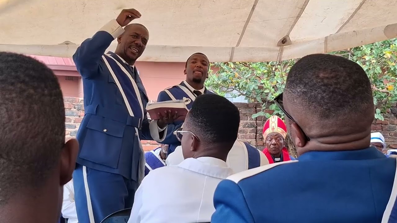 Grand opening of St John's Apostolic Faith Mission De Beers