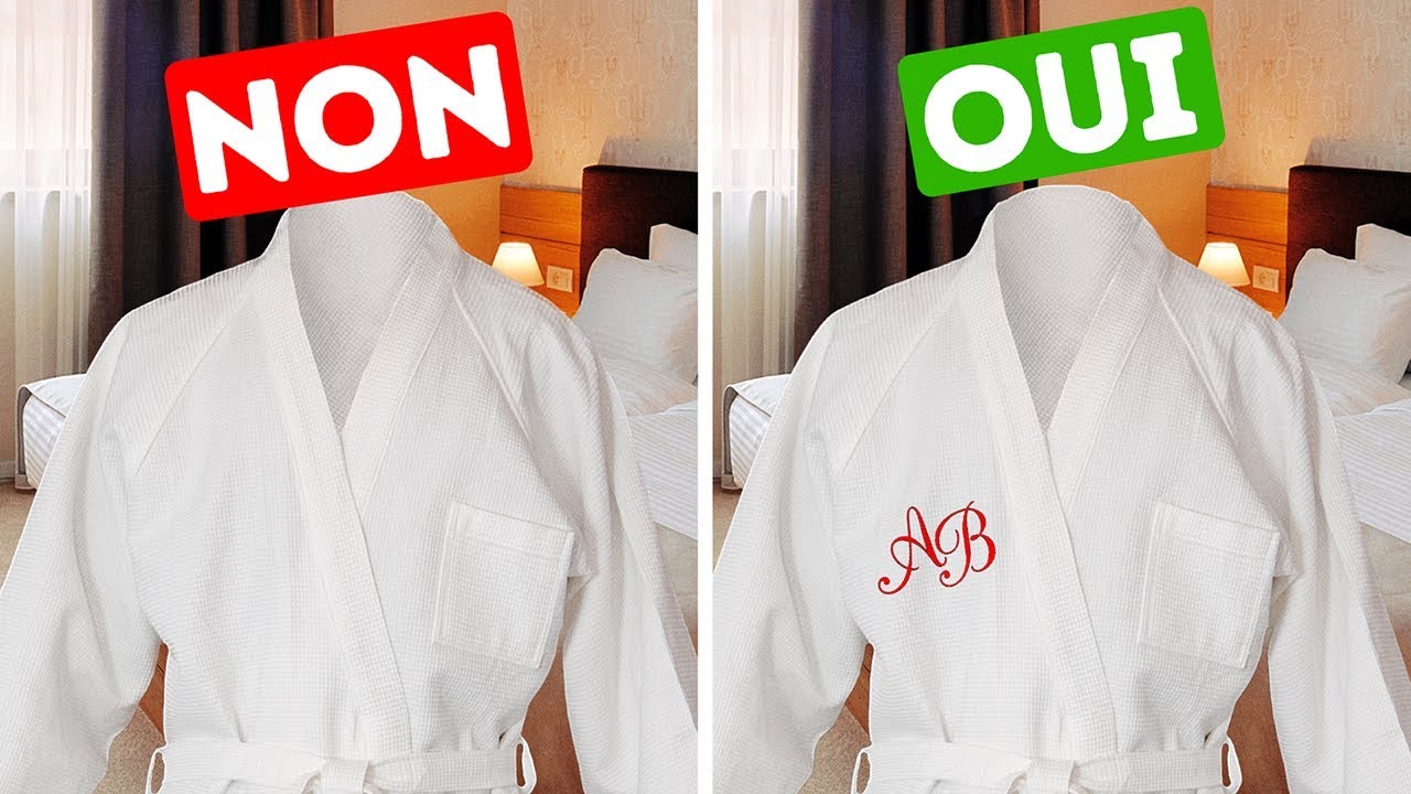 22 Choses que l'on Peut Prendre Dans une Chambre d'Hôtel