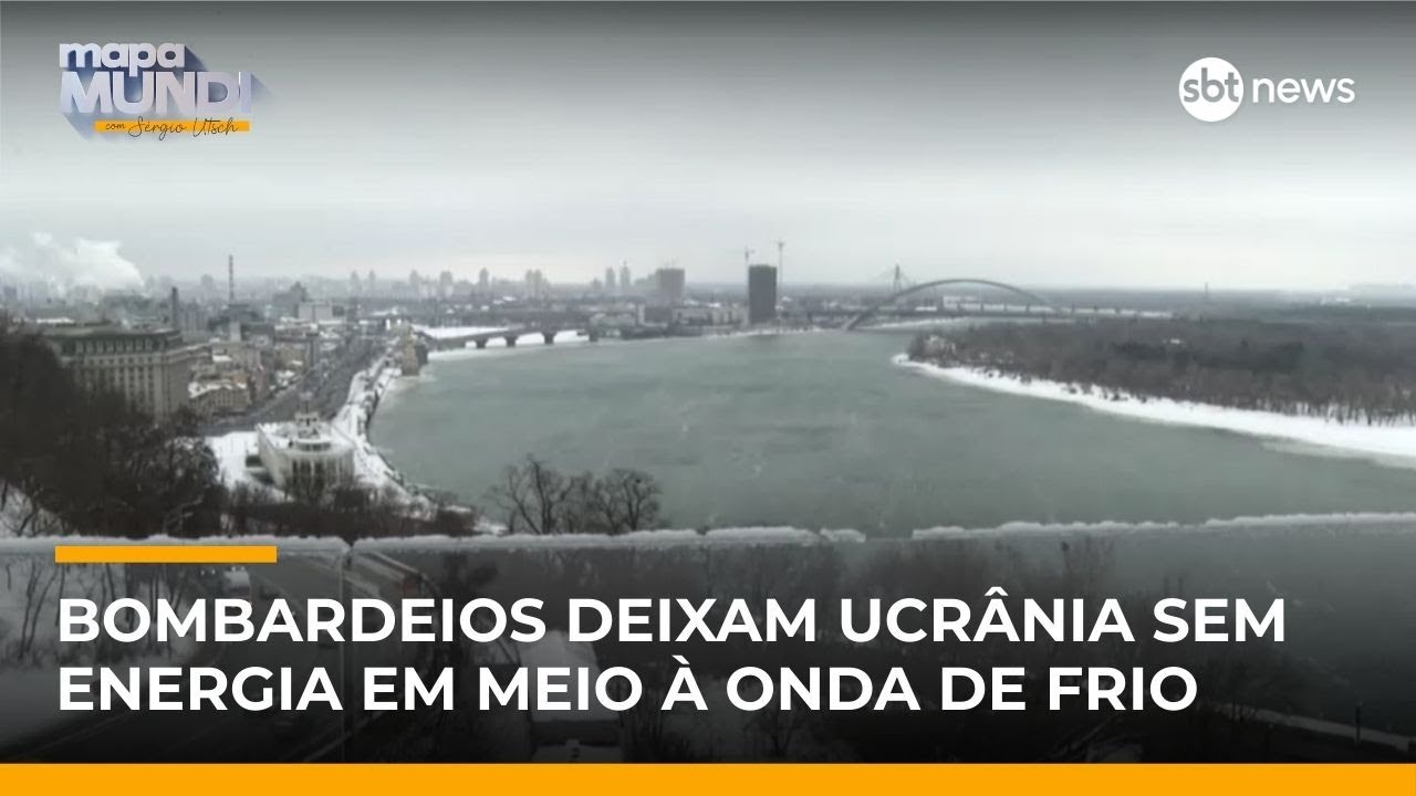 Rússia faz do frio arma de guerra na Ucrânia; temperatura no país pode chegar a - 20ºC | #MapaMundi