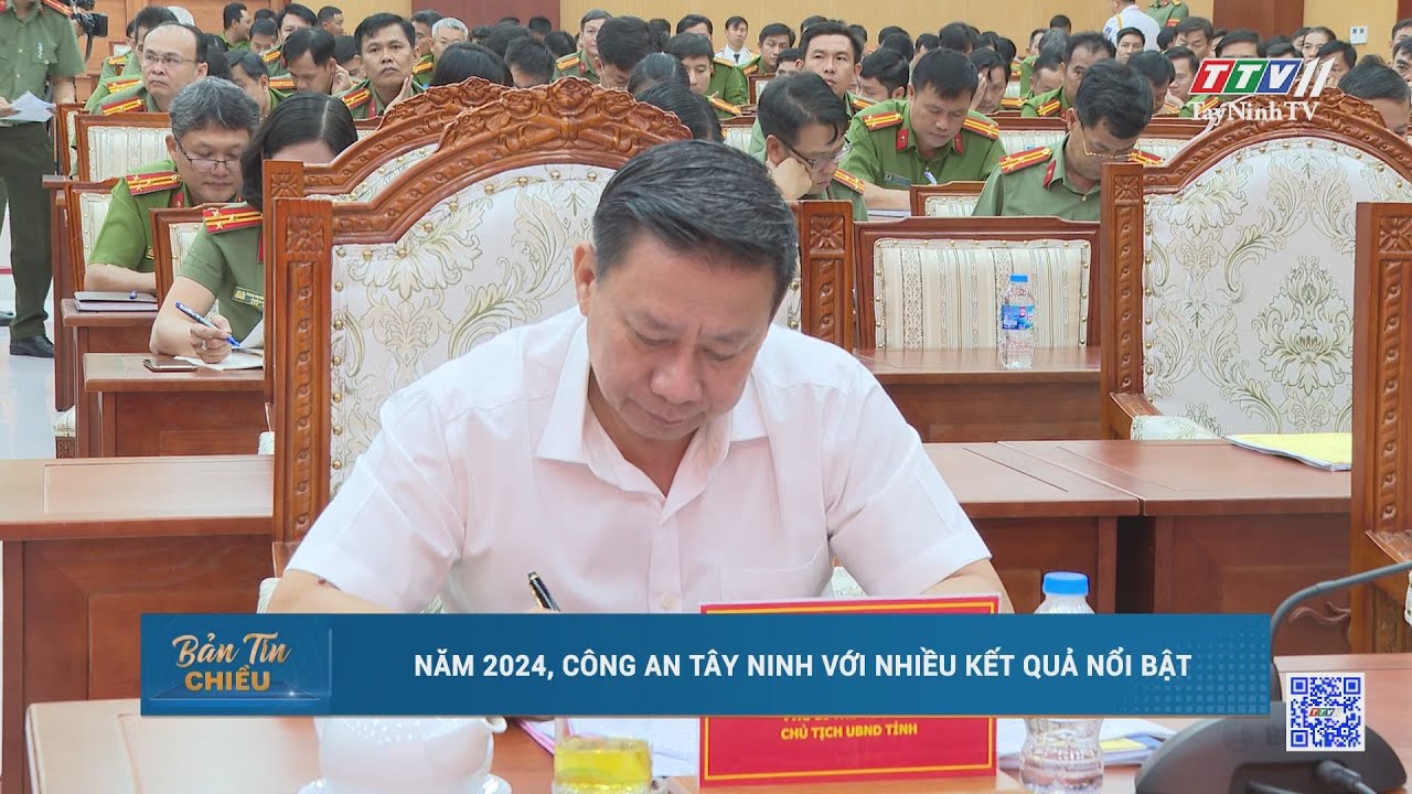 Năm 2024, Công an Tây Ninh với nhiều kết quả nổi bật | TayNinhTV