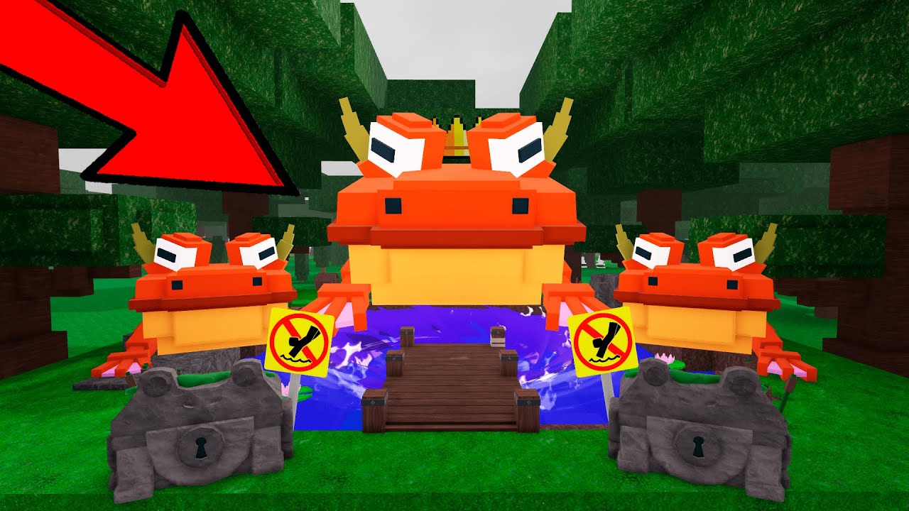 SECRET BOSS STAGE in 99 NIGHTS IN THE FOREST ROBLOX [FROG INVASION UPDATE]
