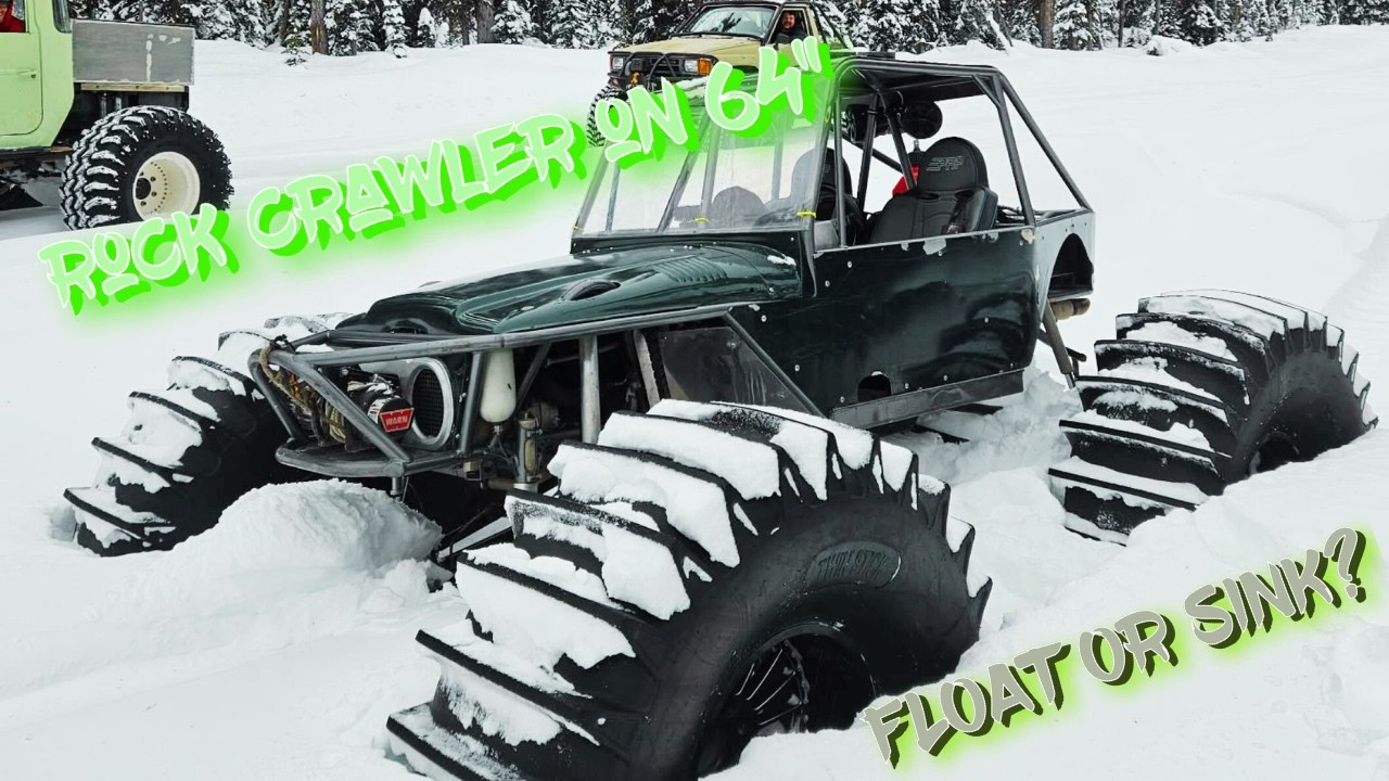 SHERP TIRES on a rock crawler? wait what?