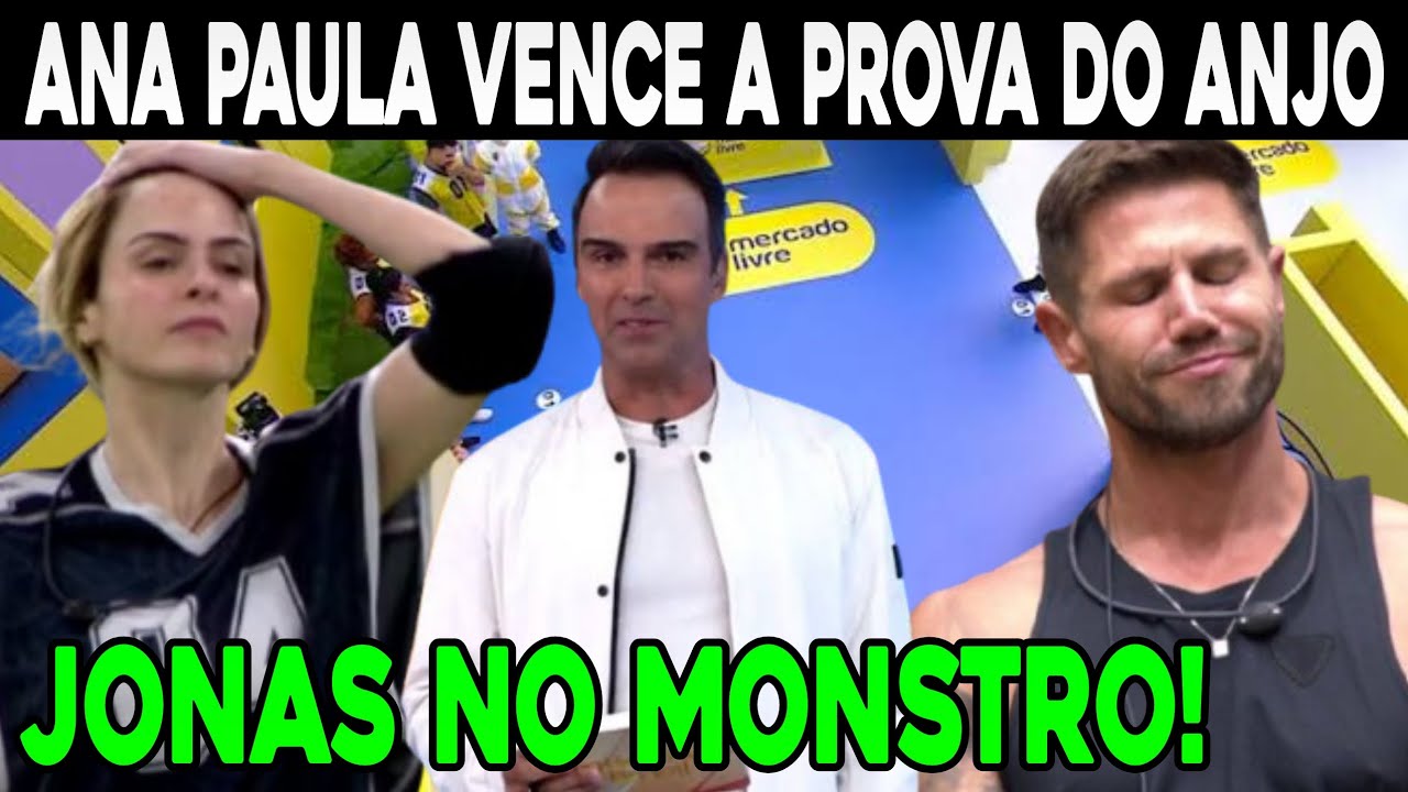 BBB 26: ANA PAULA VENCE A PROVA DO ANJO E DA O TROCO EM JONAS COLOCANDO ELE NO CASTIGO DO MOSTRO