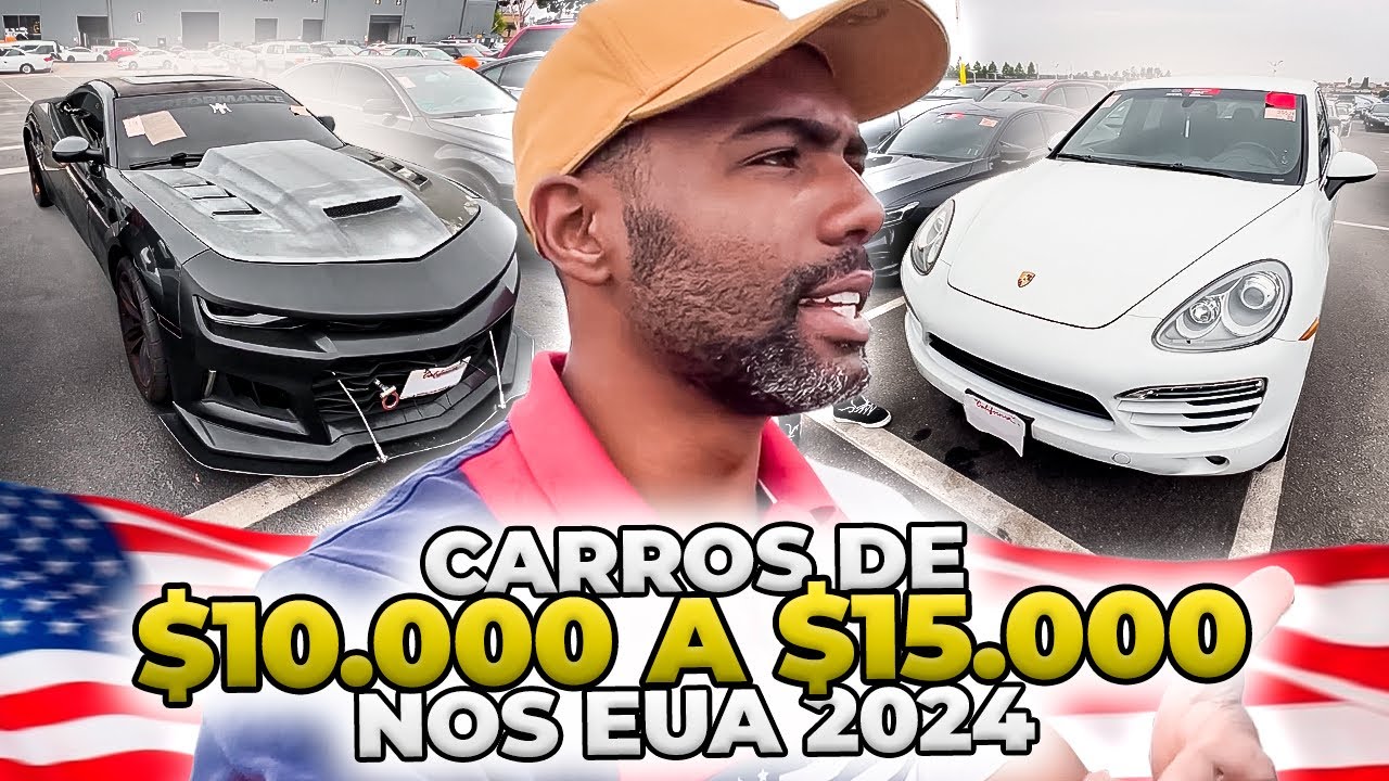 CARROS DE $10.000 A $15.000 DÓLARES NOS ESTADOS UNIDOS 2024