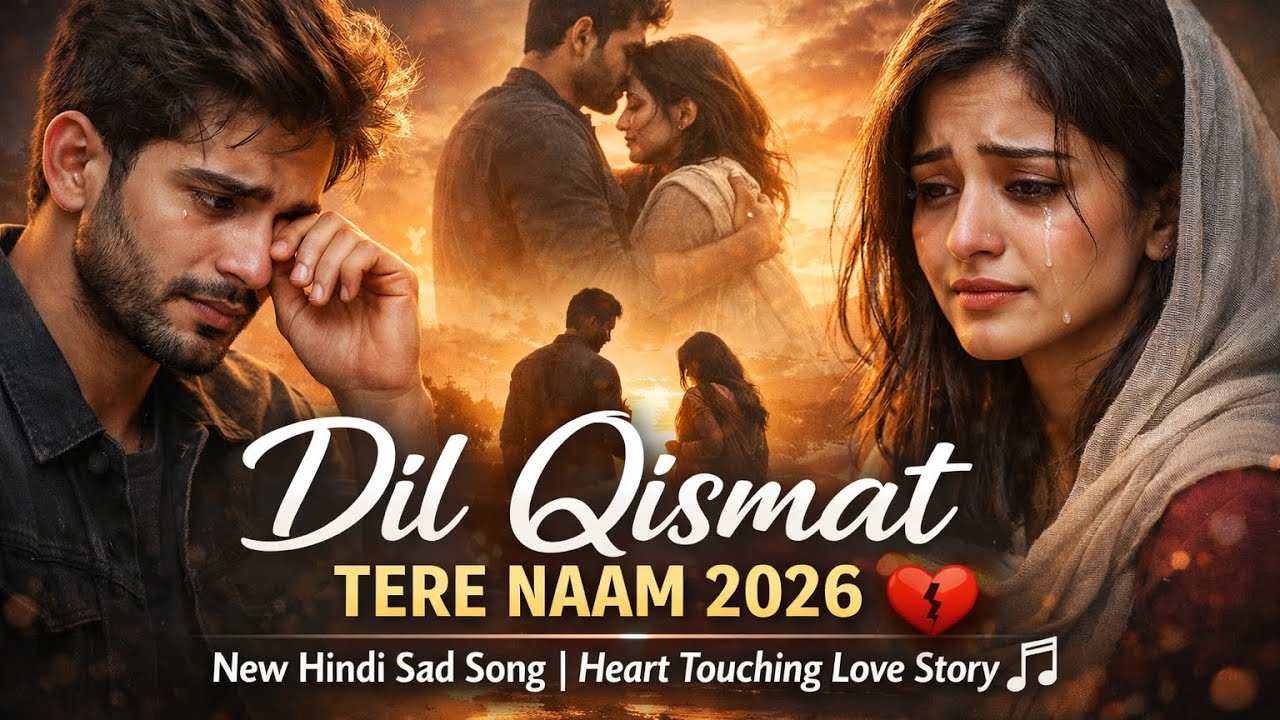 Dil Qismat Tere Naam 2026 | New Hindi Sad Song | Heart Touching Love Story 💔🎶