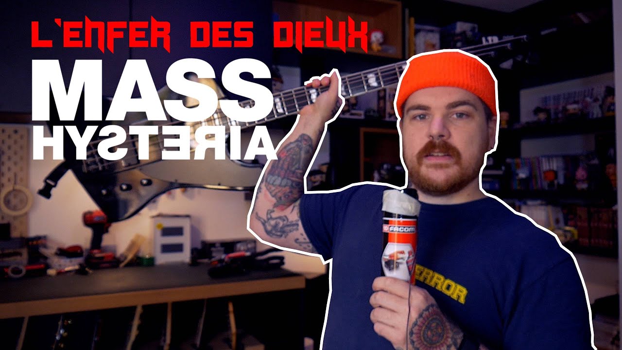 Mass Hysteria - L'Enfer Des Dieux ( BASS PLAYTHROUGH ) Jamie Ryan