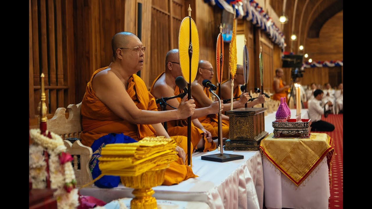 พระพิธีธรรมจากวัดราชสิทธาราม กรุงเทพมหานคร คืนที่ ๒