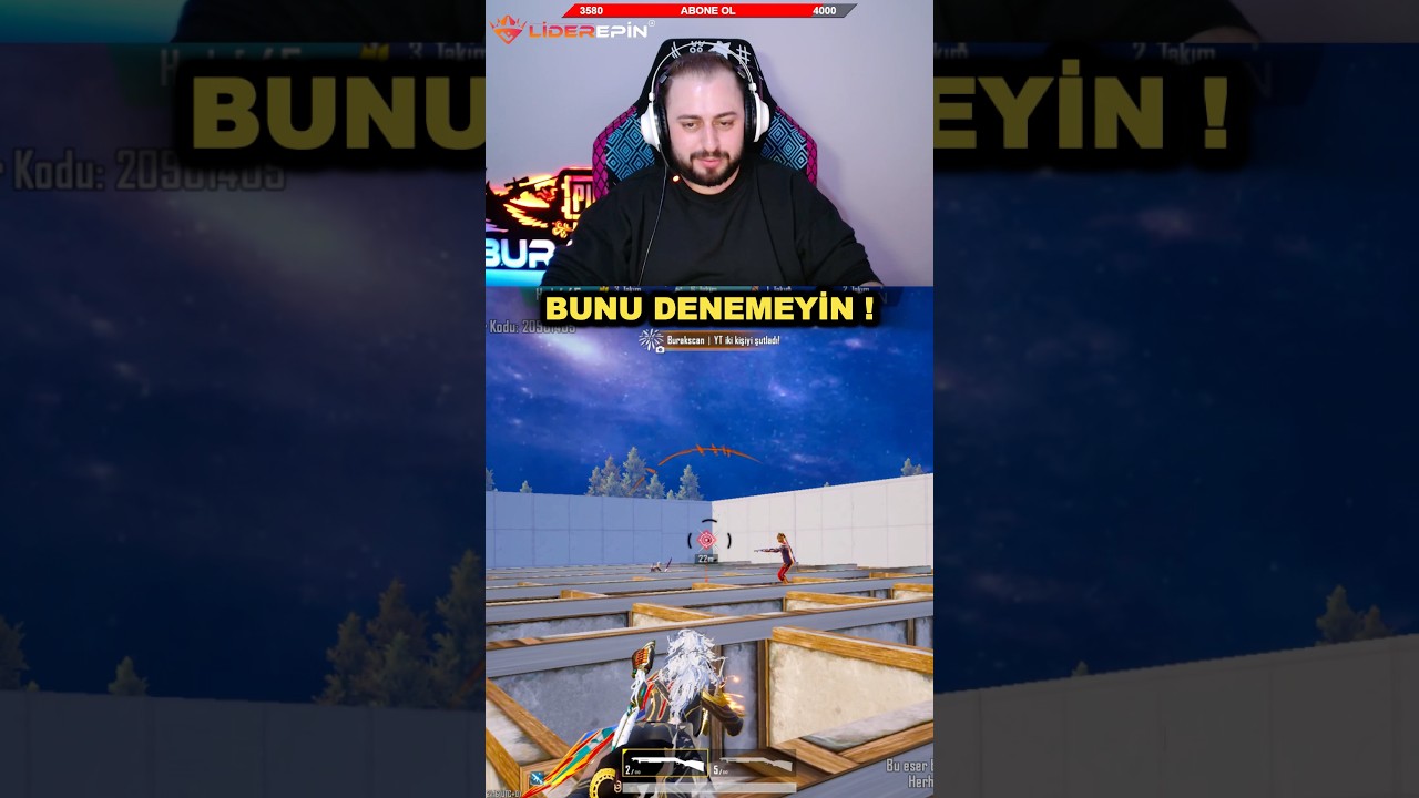 BU TAKTİĞİ SAKIN DENEME ! 💀😱 PUBG MOBİLE #pubgmobile