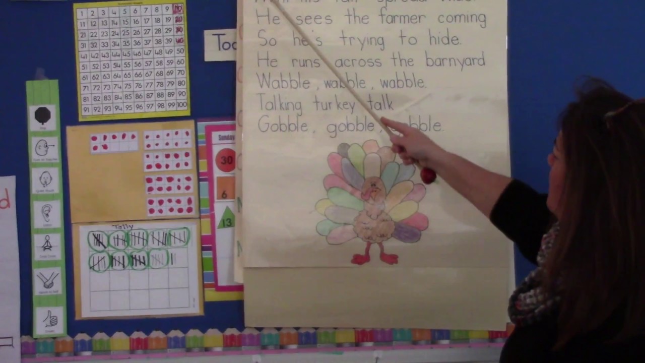 Shared Reading of Poems in First Grade