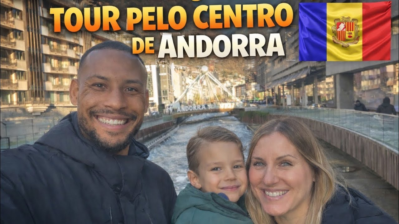 🇦🇩EXPLORANDO o CENTRO de ANDORRA! 
