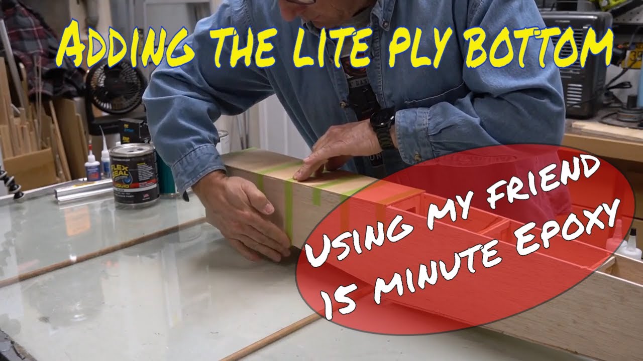 EP19: Bottoms up, flooring the fuselage.  Scratch building an RC Giant Scale Airplane.