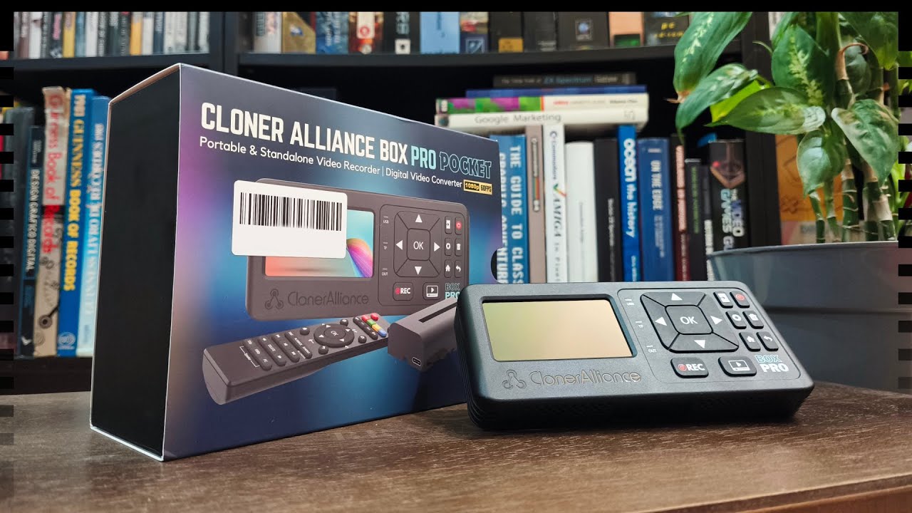 Effortless VIDEO CAPTURE ANYWHERE : The ClonerAlliance BOX PRO Pocket