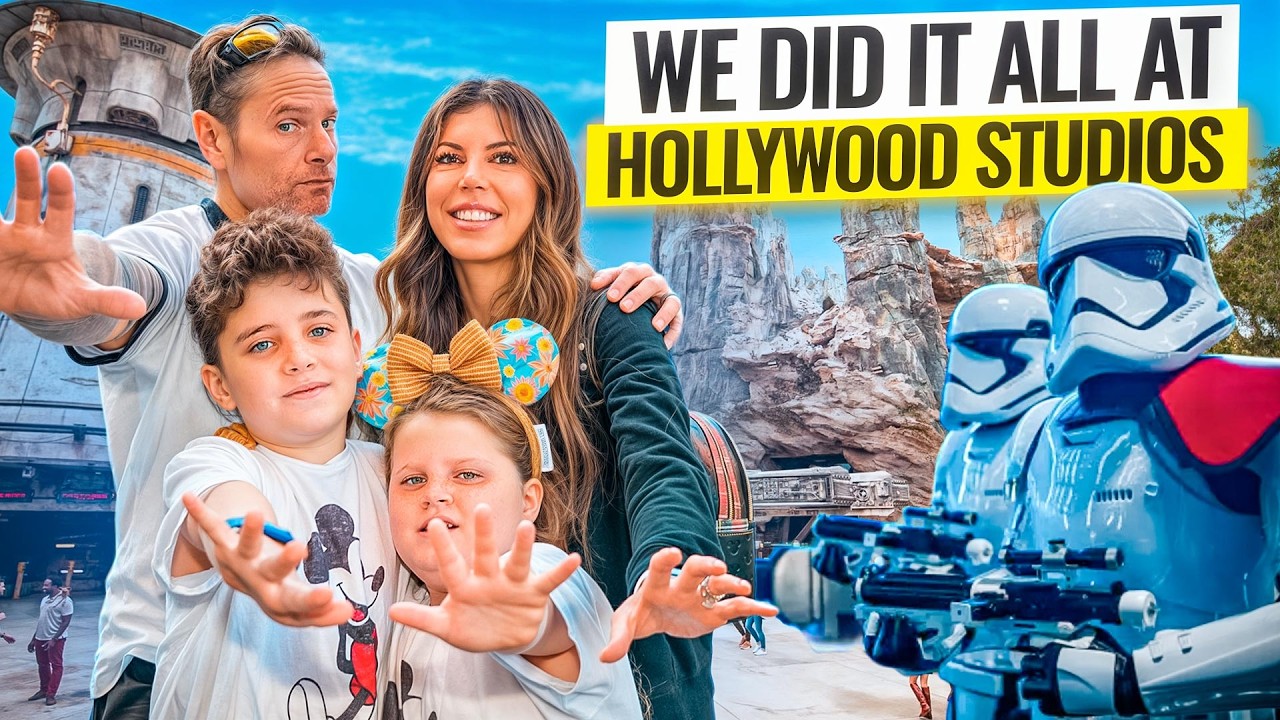 We Did IT ALL at Hollywood Studios! Rise of the Resistance & MORE! | Disney Vlog Day 2