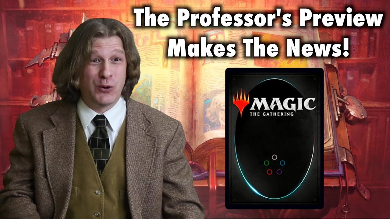Превью профессора попало в новости! (Эксклюзивный спойлер Magic: The Gathering Commander)