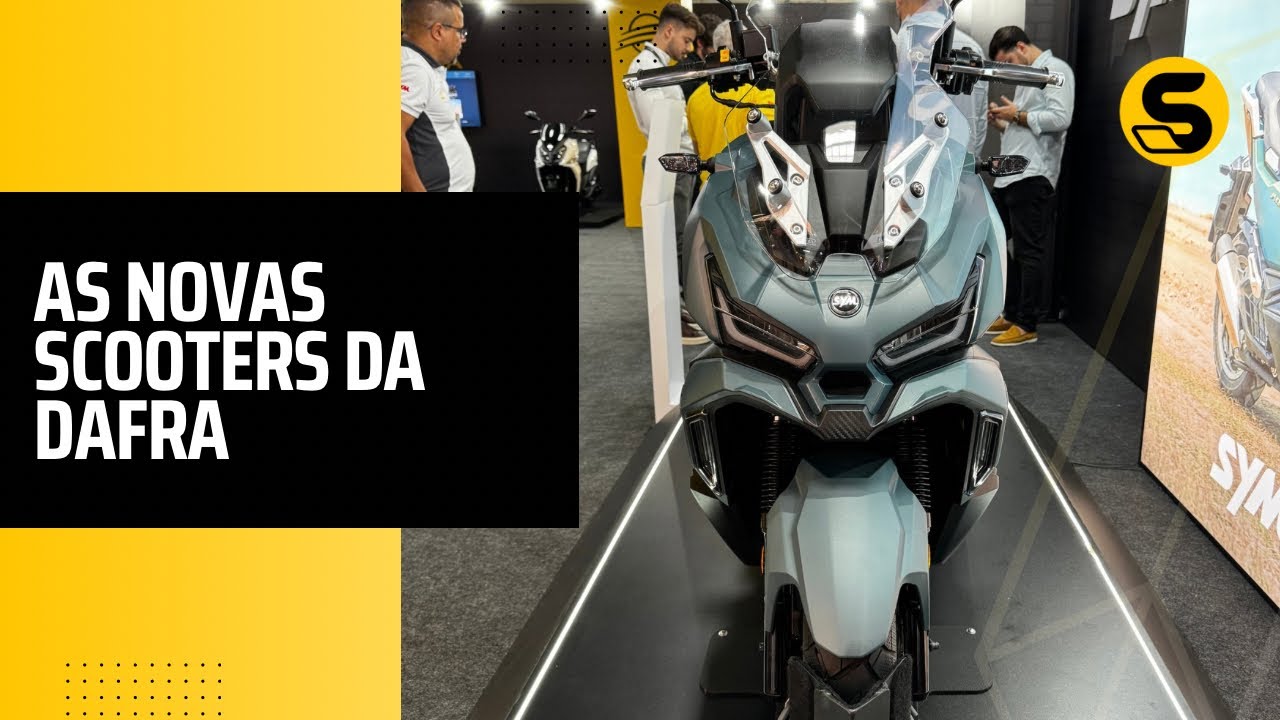 As novas scooters da DAFRA