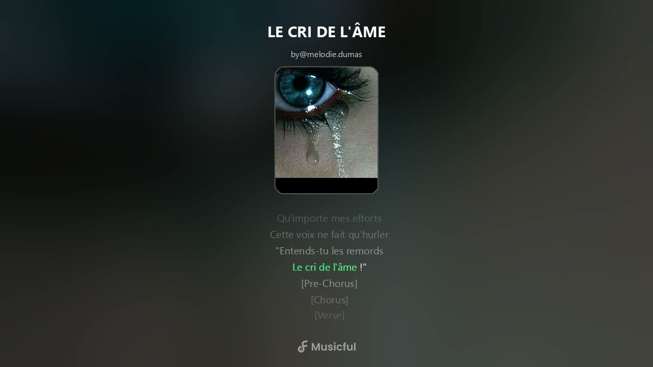 LE CRI DE L'ÂME 720p 16x9