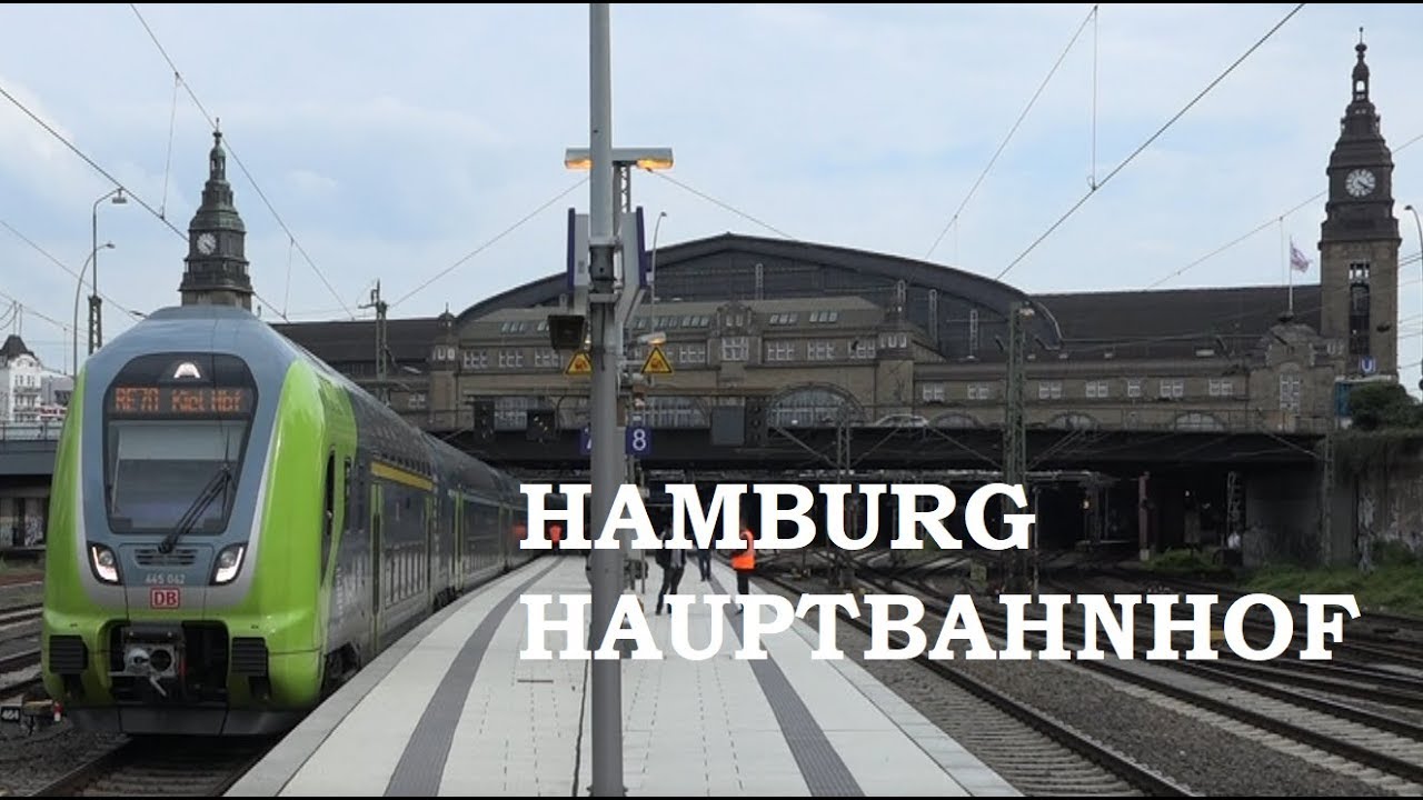 Züge am Hamburg Hauptbahnhof
