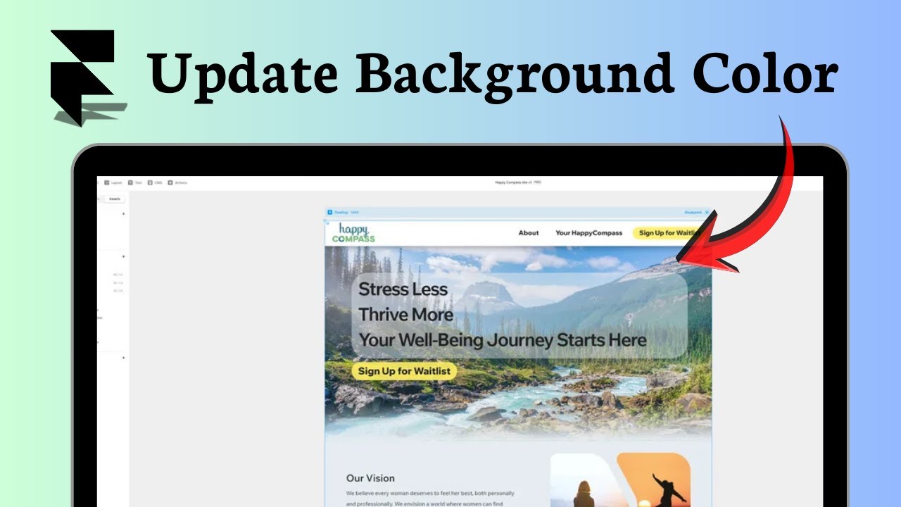 How to change background color in Framer (Quick Styling)