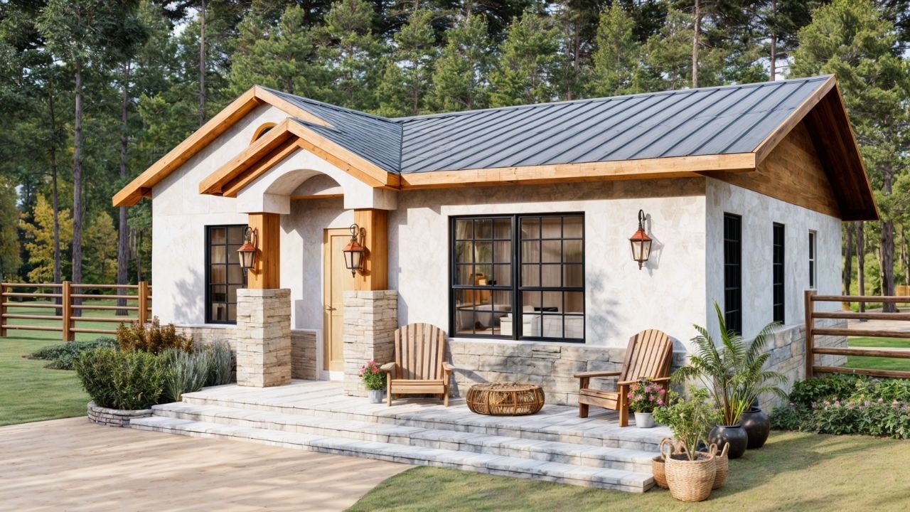 30'x36' (9x11m) The Small House You’ve Been Dreaming Of | Cozy and Elegant Charm