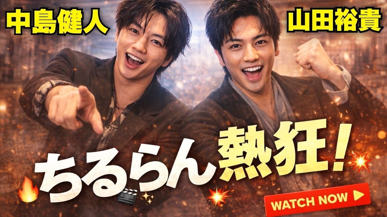 山田裕貴×中島健人が語る！『ちるらん』撮影裏の熱い魅力【王様のブランチ】#山田裕貴 #中島健人 #ちるらん