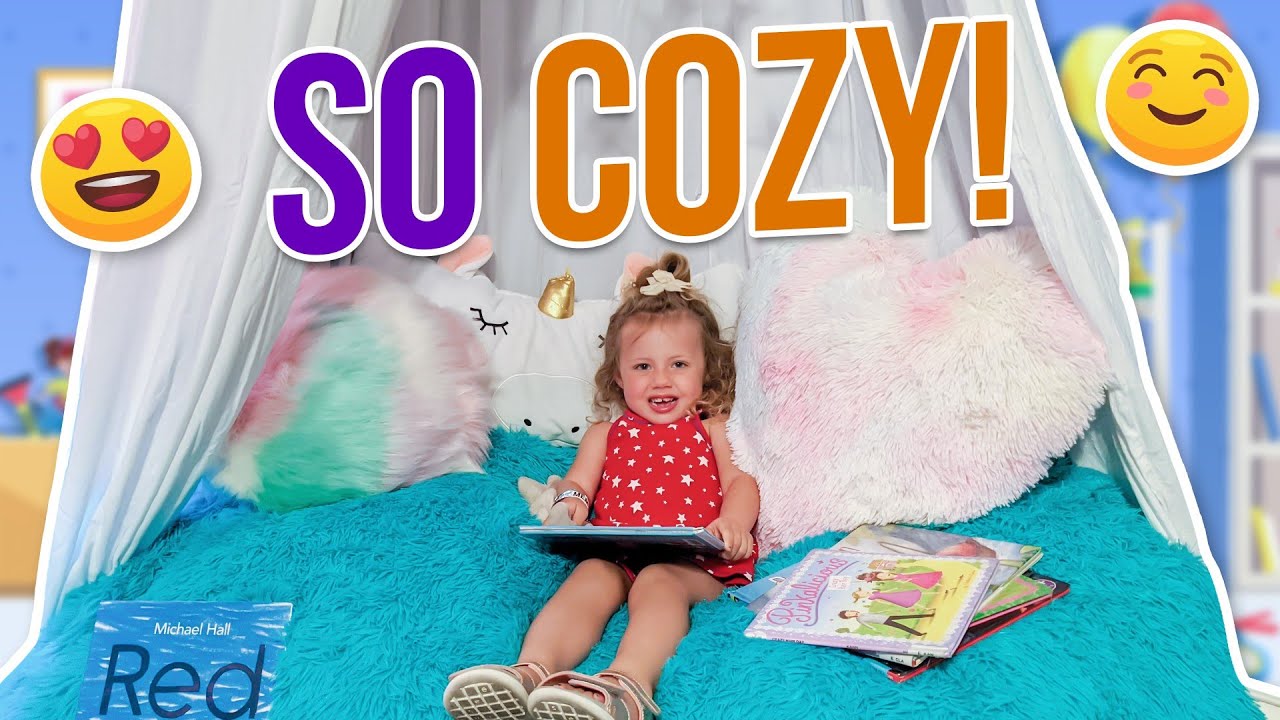 Easy DIY Reading Nook For Kids!