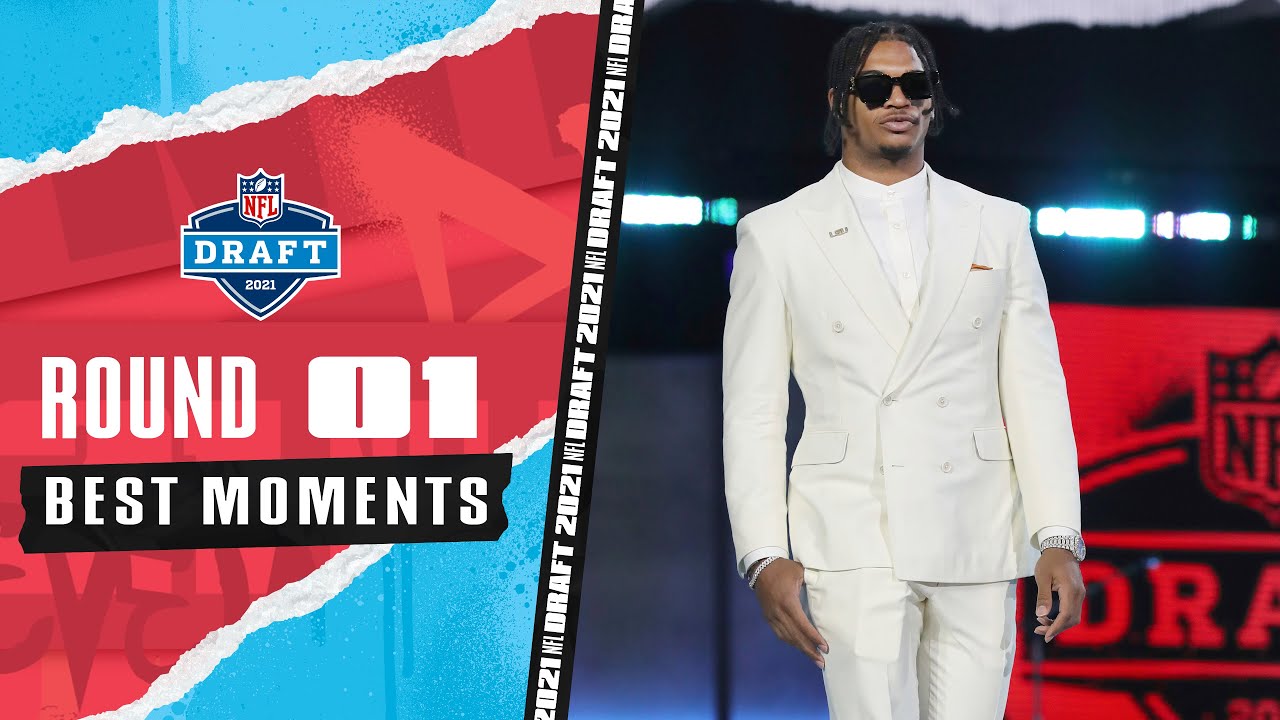Best moments from the 1st round of the 2021 NFL Draft