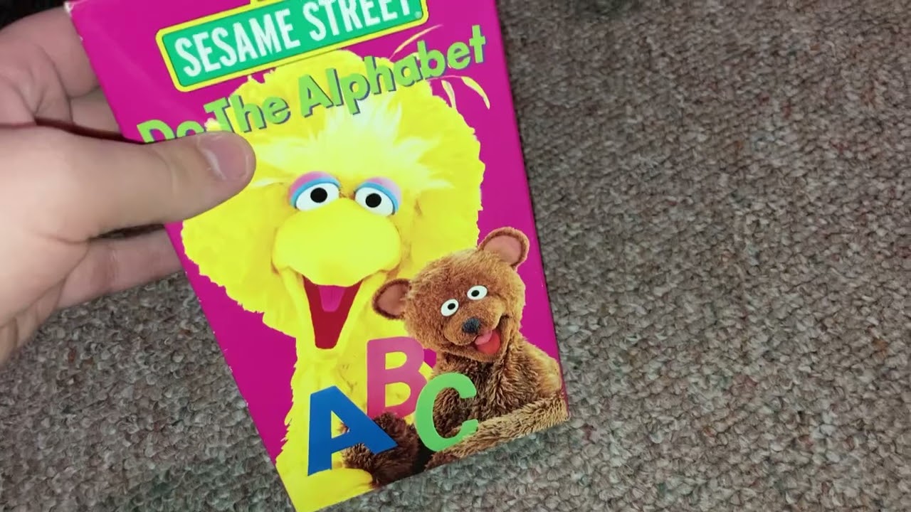 My Sesame Street VHS & DVD Collection (My Last VHS Video at My Current House)