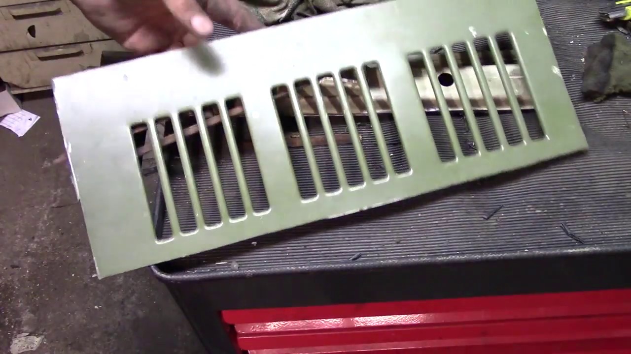 Rost #13 Motorhaube Innenstreben