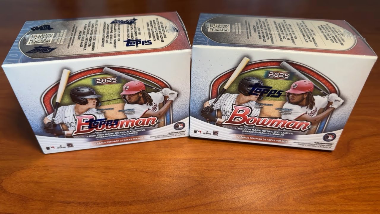 2025 Bowman Blaster Rip!  Flash From The Past Part 1.
