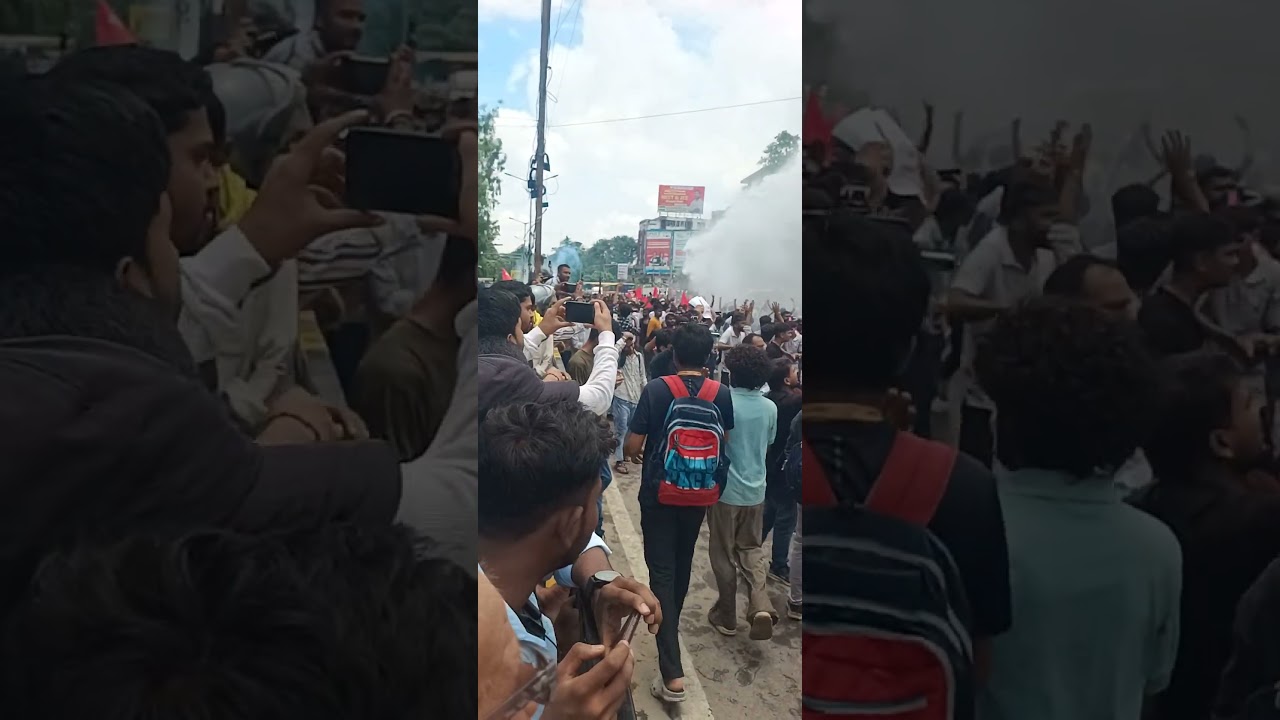 paper leak protest patna
