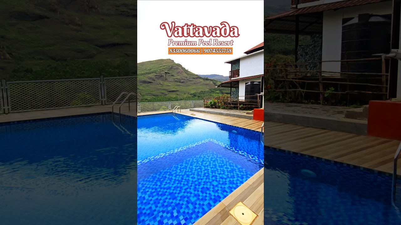 Vattavada Pool Resort for Family and Bachelors. Vattavada Resort 