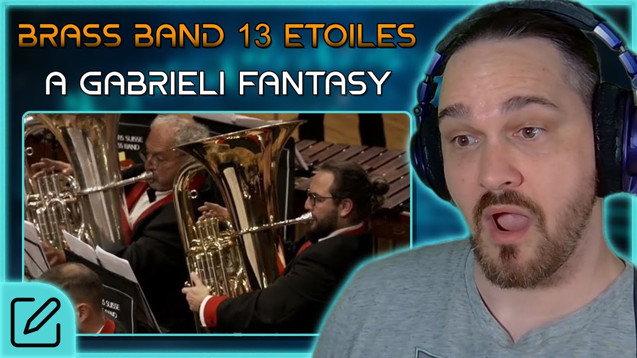 Don't Skip This! // Composer Reacts to Brass Band 13 Etoiles - A Gabrieli Fantasy (Bert Appermont)