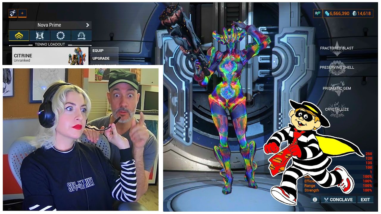 Steve Is Here, Rebecca Is Hamburglar | Warframe