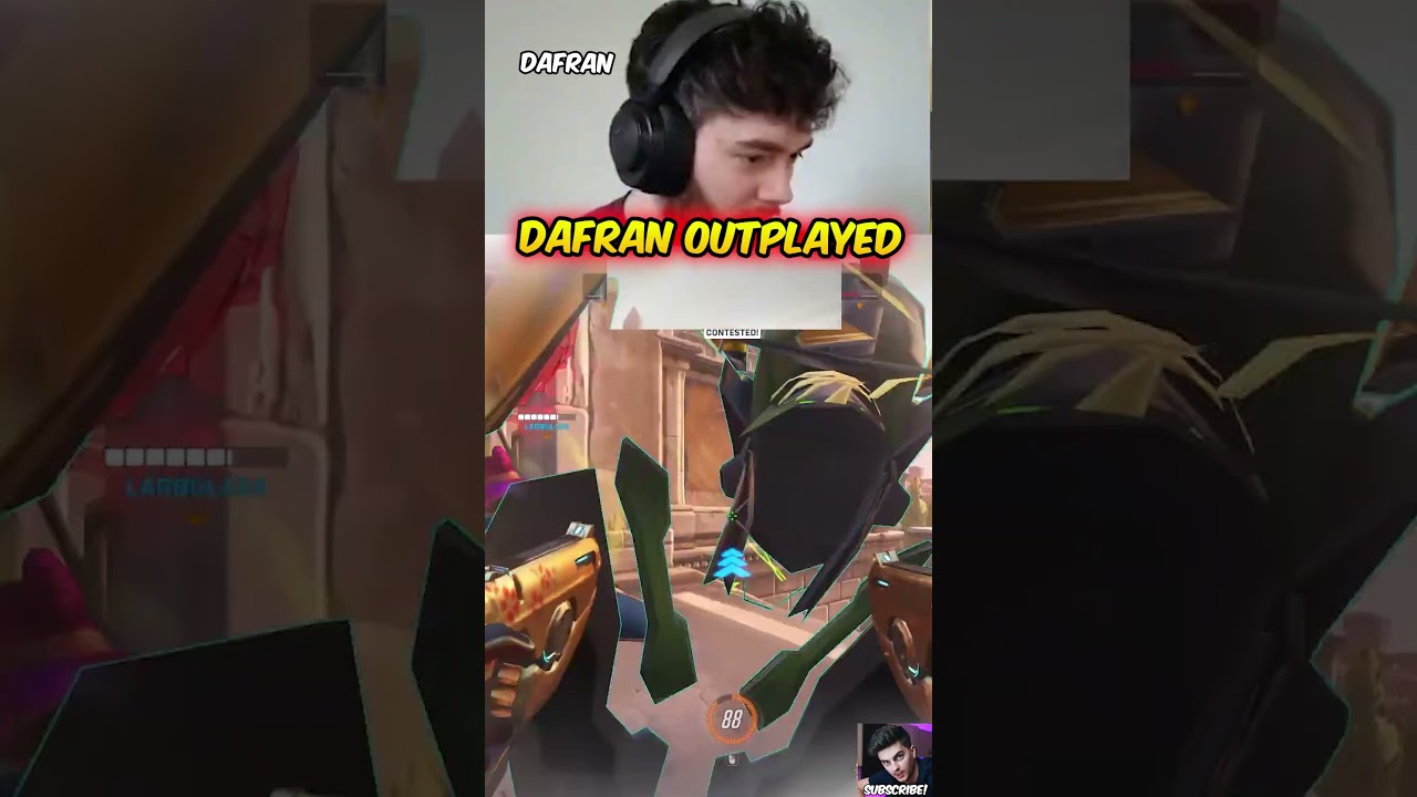 Unc Dafran Gets Outplayed By 15 YO Kid #overwatch2