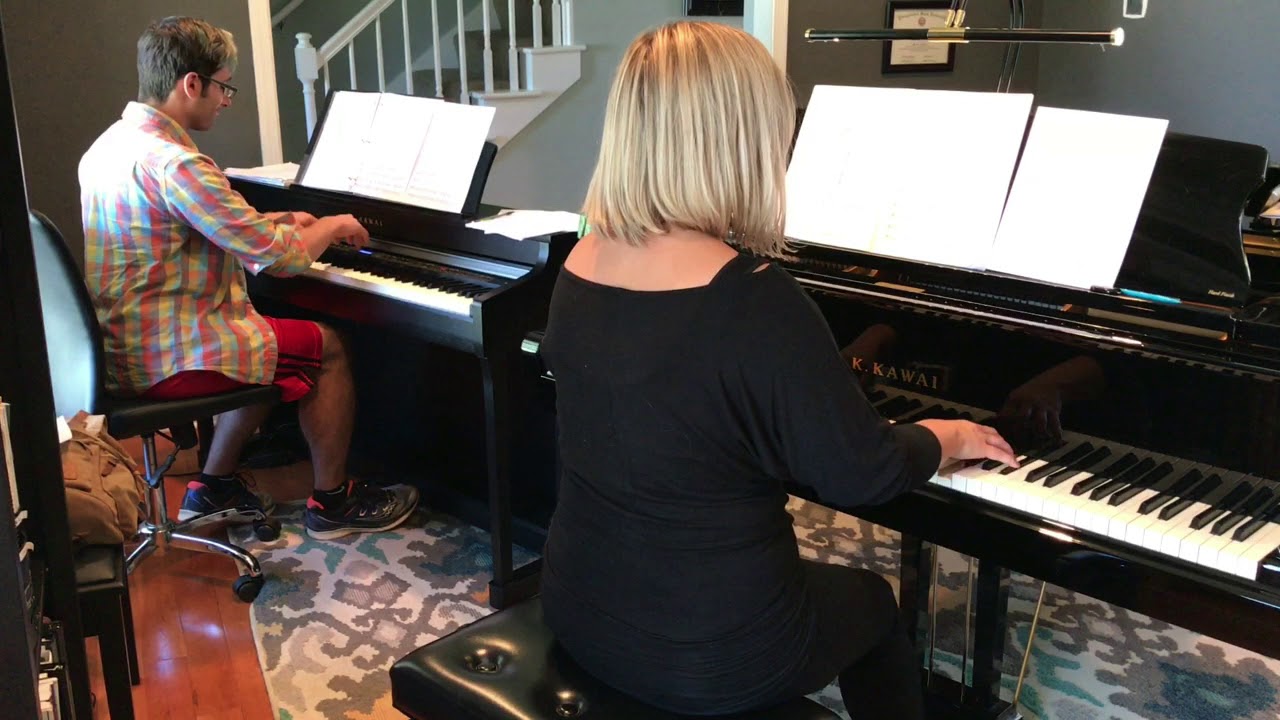 First Concerto in D Minor by Noona, 2nd Movement (NFMC JR 1-A)