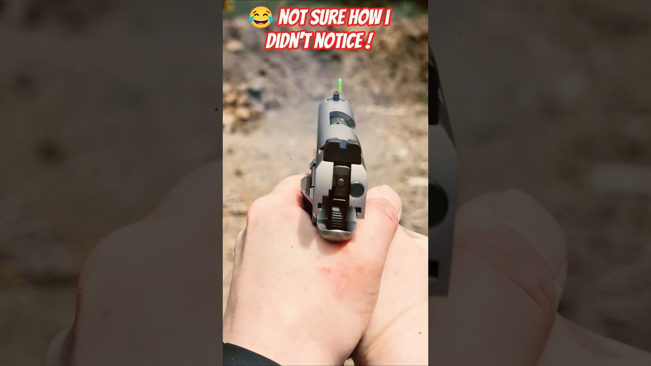 Kimber Ultra Carry 2 fiber optic comes out front sight post while target shooting