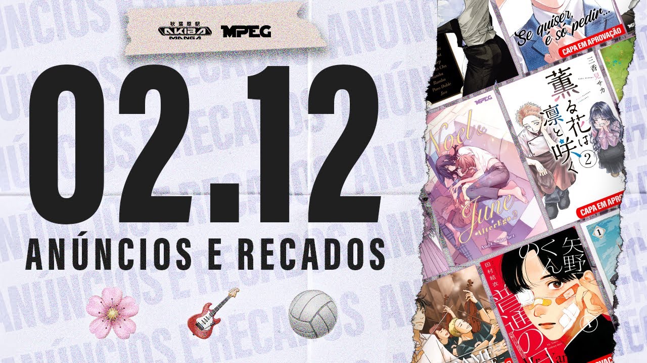 Recados importantes e Anuncios pr&eacute; CCXP - LIVE MPEG 02/12