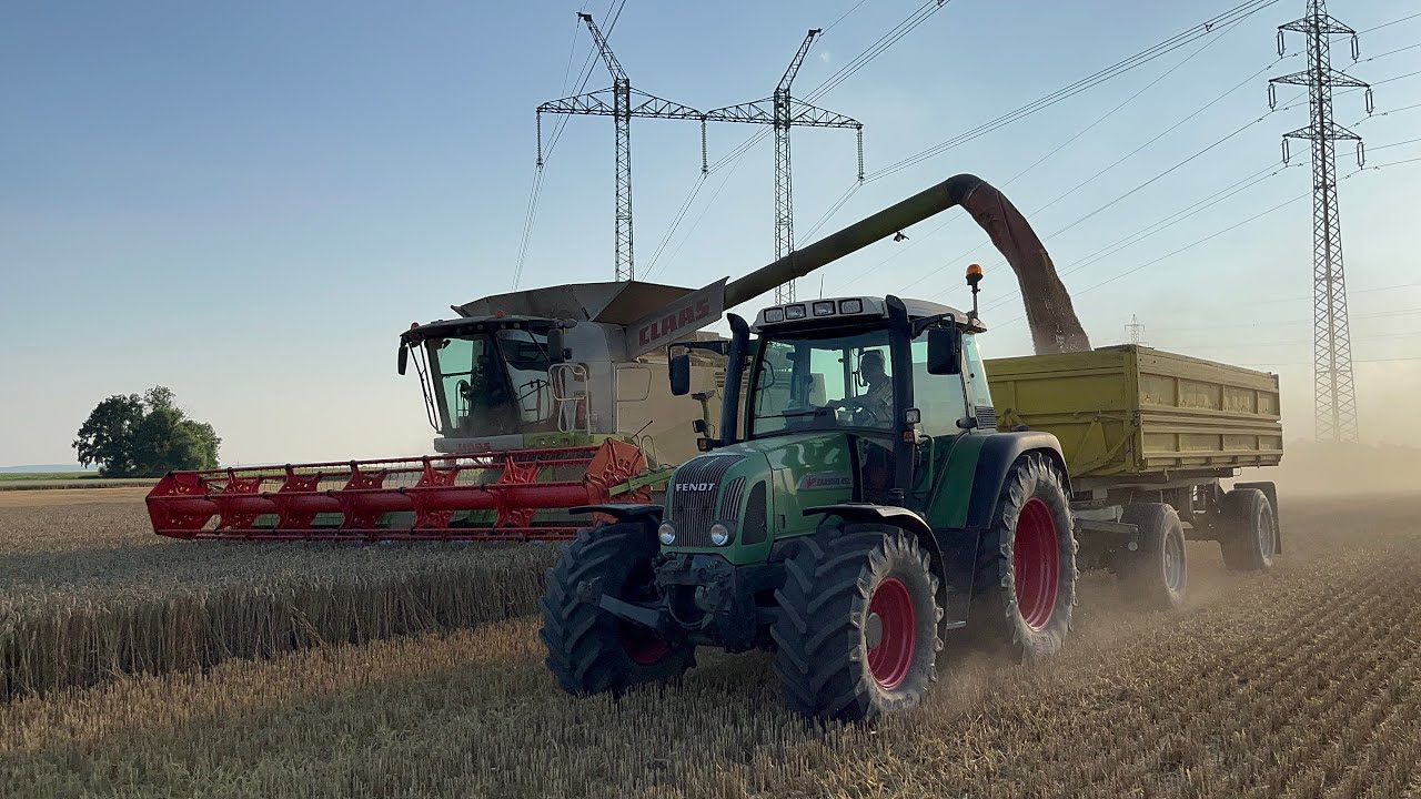 Žně 2024 | Claas Lexion 760 tt, Fendt 818, 412